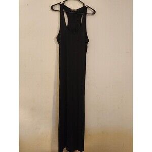 Recliner‎ Women's XXL Black Sleep Modal/Spandex Maxi Tank Dress